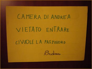 La cameretta di Andrea