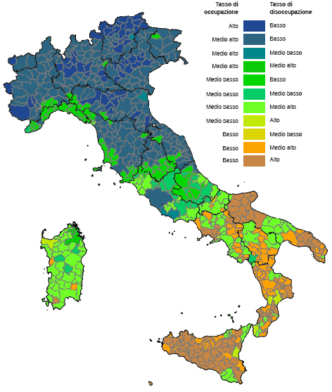 Occupazione 2006 - ISTAT