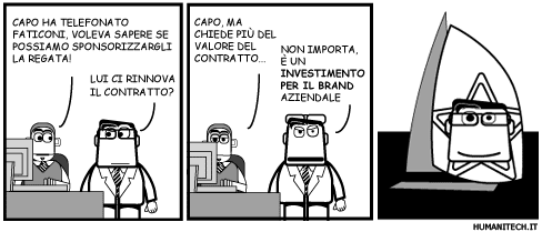 Papiny Striscia n° 5 - SPONSORSHIP e VELA