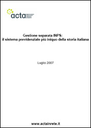 Studio ACTA Pensioni Professionisti con Partita IVA