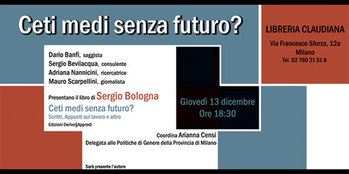 Ceti medi senza futuro?