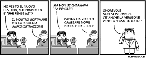 Rifornire la nuova Pubblica Amministrazione
