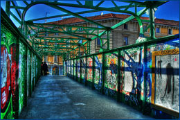 Ponte di Porta Genova - Milano (Click per ingrandire)