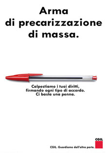 Subvertising CGIL