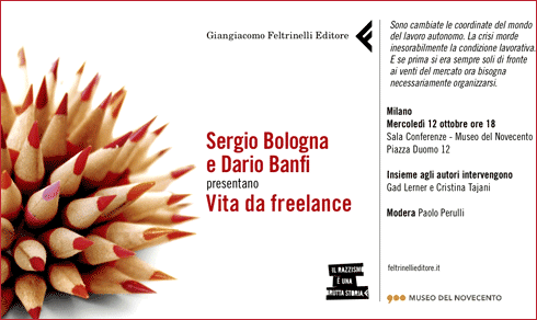 Presentazione "Vita da freelance" a Milano - Museo del 900