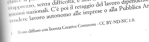 Licenza Creative Commons -  Ombre Corte