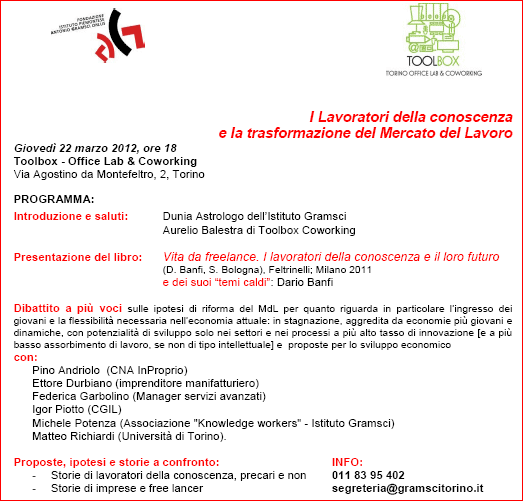 Vita da Freelance a Torino